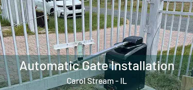 Automatic Gate Installation Carol Stream - IL