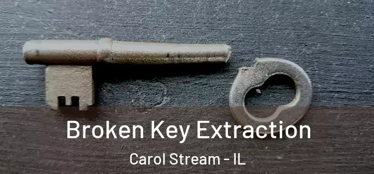 Broken Key Extraction Carol Stream - IL