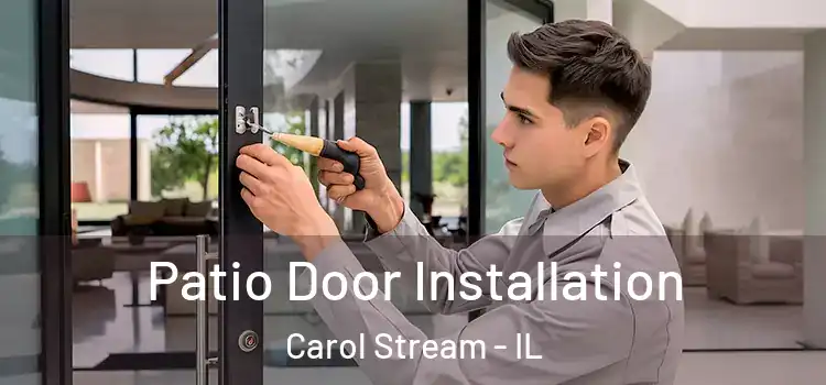 Patio Door Installation Carol Stream - IL
